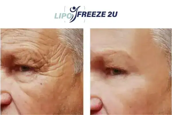 Mens before and after Morpheus 8 Chingford results.
